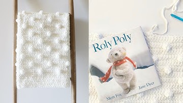 Beginner Crochet Polka Dot Blanket