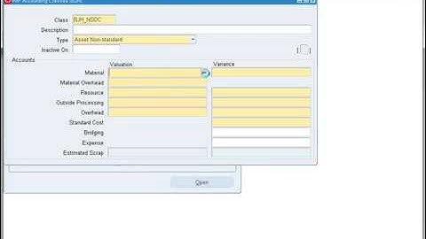 Oracle Work In Process Non Standard Discrete Job