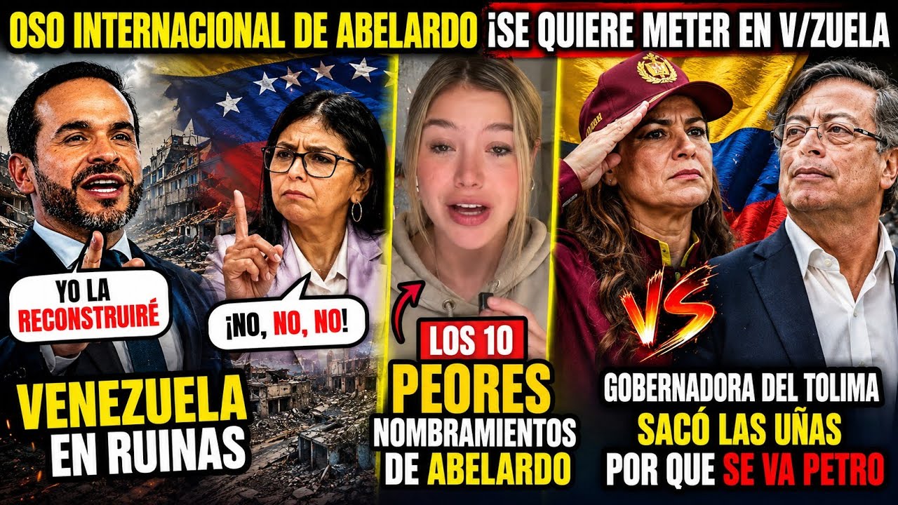 🛑OSO INTERNACIONAL DE ABELARDO. LOS PEORES NOMBRAMIENTOS DEL TIGRE. G/NADORA SACÓ LAS UÑAS CON Petro