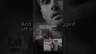 The grumpy single dad on the airplane seems suspicious...