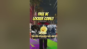 FREE VC LOCKER CODE IN NBA 2k24! #2k24 #news #nba #trending #2k #nba2k #basketball #lockercodes