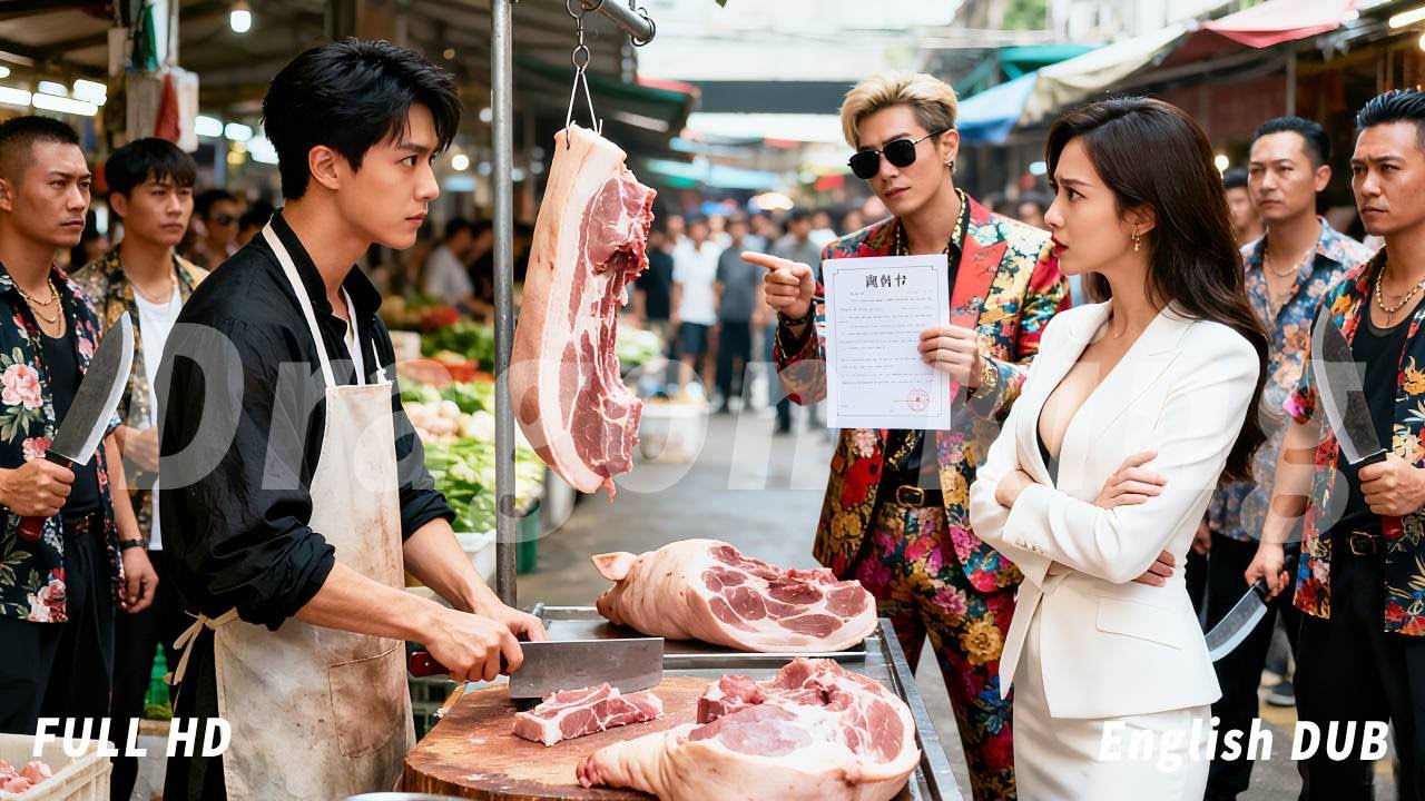 🔥Wife shamed the butcher and forced divorce,not knowing he’s the hidden Saint King! Regret too late!