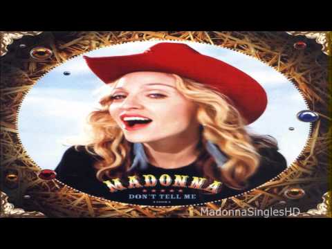 Madonna (+) Don't Tell Me - Madonna