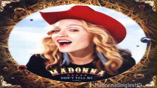 Madonna - Don't Tell Me