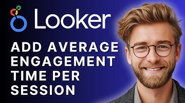 How to Add Average Engagement Time per Session in Looker Studio | Looker Studio Tutorial 2025