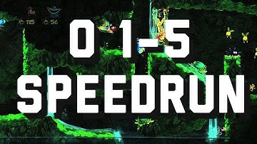 Rayman Legends | O 1-5 Segmented Speedrun (feat. popkorm11)