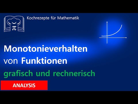 Monotonie von Funktionen