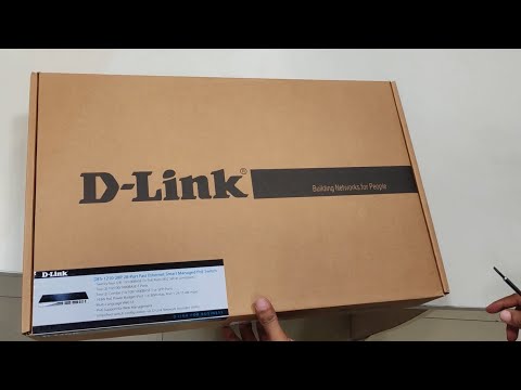 Unboxing of D-Link Web Smarter Switch with POE | D-Link DGS-1210-28P 24 Port Gigabit–POE @NovelIT