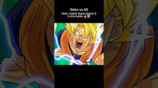 Goku Vs All He Unlocks Super Saiyan 2 And The Real Battle Begins