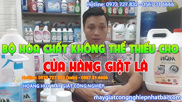 Làm giặt là không thể thiếu bộ hóa chất tẩy điểm đồ trắng màu chuyên dụng Mori này?