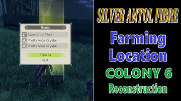 Xenoblade Chronicles definitive edition - silver antol fibre farming location - Colony 6 reconstruct