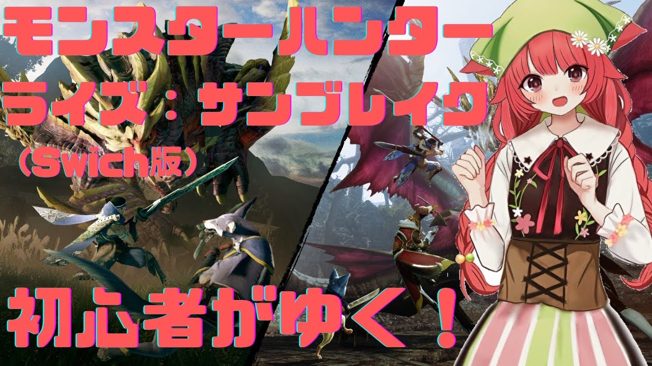 【モンスターハンターライズ：サンブレイク】初心者がゆく！