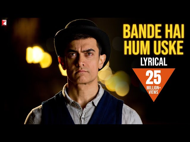 Lyrical | Bande Hain Hum Uske | Song with Lyrics | DHOOM:3 | Kausar Munir | Vijay Krishna Acharya class=