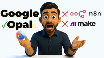 Google Opal: Is this the end of N8N and Make? (Full No‑Code Tutorial)