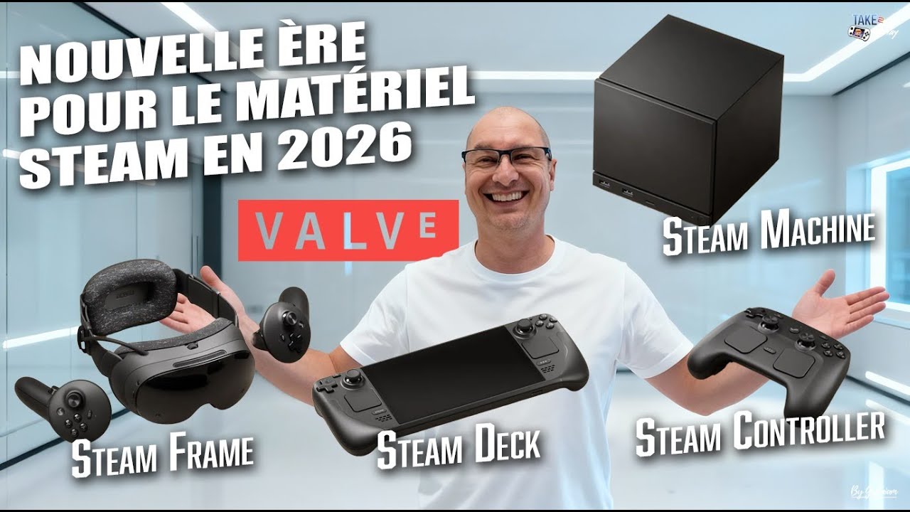 Valve 2026 Steam Controller Steam Machine Et Casque VR Que Nous 