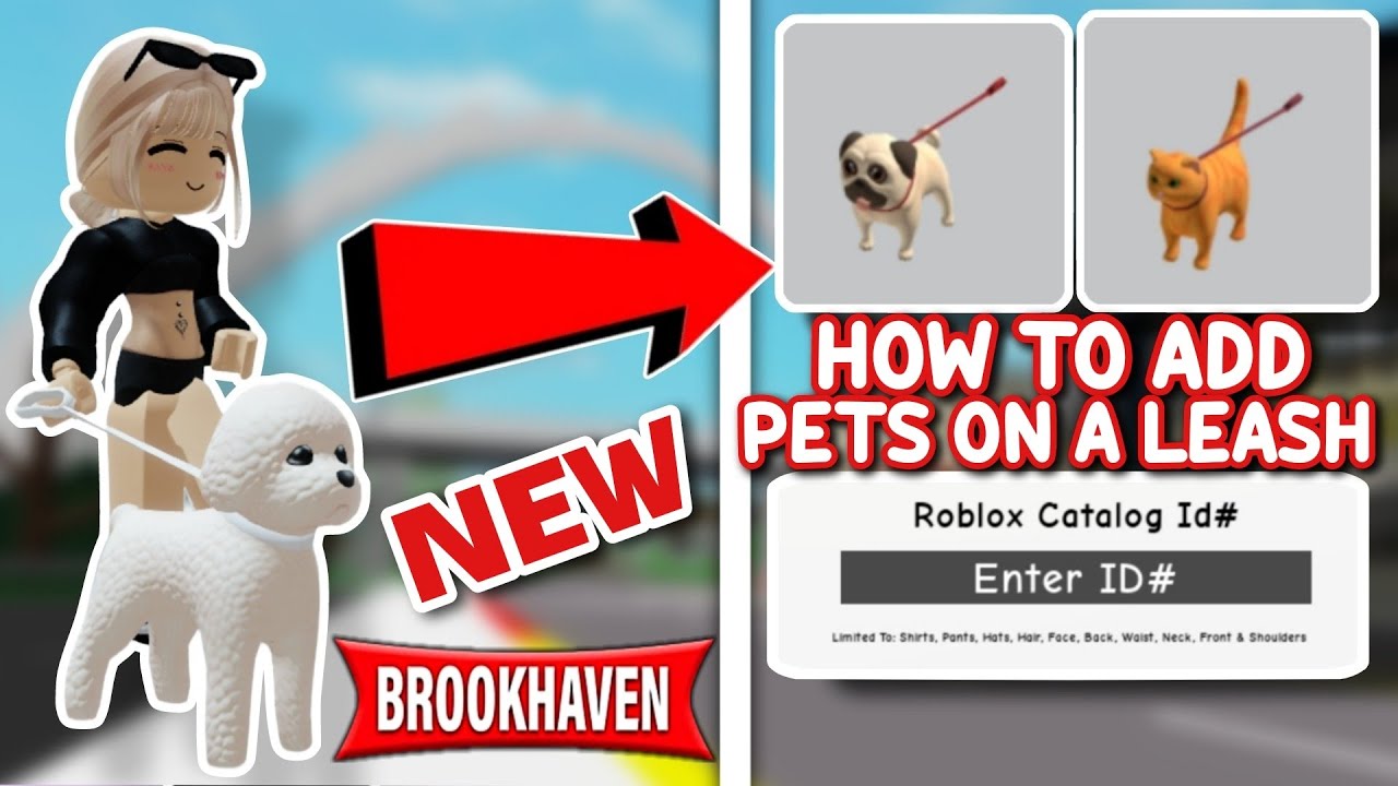 NEW HOW TO GET PETS ON A LEASH IN BROOKHAVEN RP ROBLOX YouTube NEW HOW TO GET PETS ON A LEASH IN BROOKHAVEN RP ROBLOX YouTube