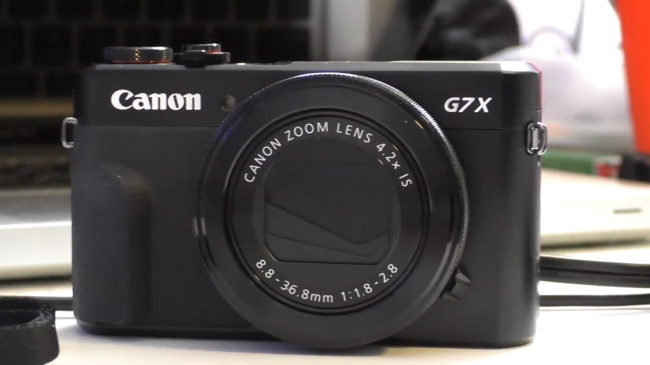 Canon PowerShot G7X Mark II Unboxing, Setup, and Test YouTube
