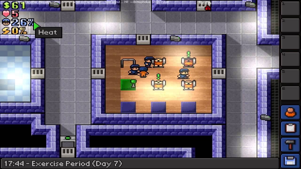 The Escapists Escape from Blackthorne Asylum (Cutting Escape Test 1