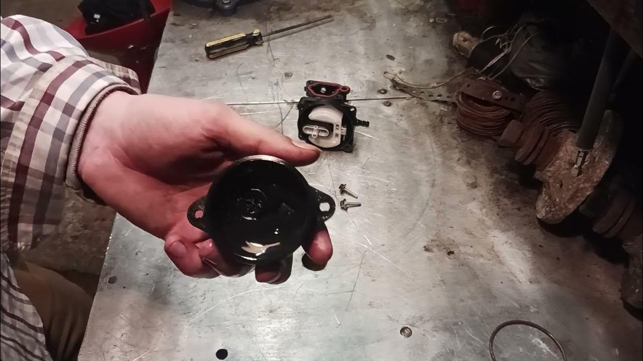 how to take a carburetor off and clean it on a craftsman pressure