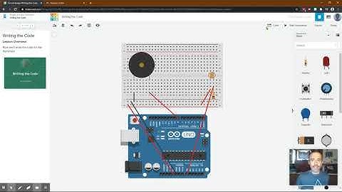 Learn Electronics with Arduino Project 6: Light Theremin Walkthrough in TinkerCAD