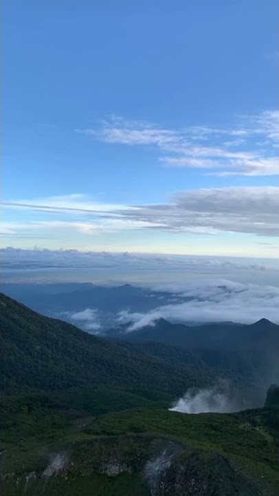 Story Wa Gunung Gede Pangrango Cianjur#Indah  banget 🍃