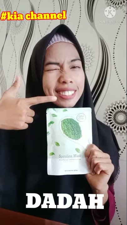MASKER SPIRULINA TIENS hadir dengan wajah baru😊.#shorts