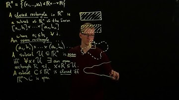 Analysis II Lecture 02 Part 1 basic topology of euclidean space