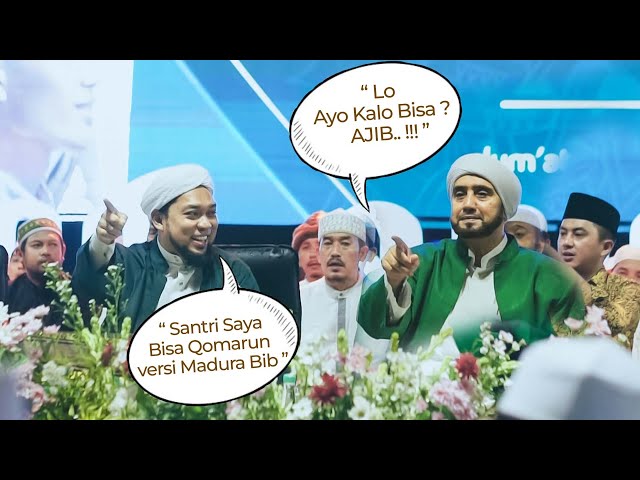 ON TRENDING !!!  Santri saya bisa Qomarun Versi Madura Bib  || Habib Syekh   u0026 KHR. Azaim Ibrahimy class=