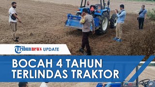 Bocah 4 Tahun di Takalar Tewas Terlindas Traktor saat Temani Ayahnya Membajak Sawah