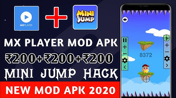 MX PLAYER APP NEW MOD APK | AUTO SCORE HACK MOD | MINI JUMP GAME HACK TRICKS | S TECH SMART