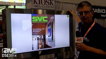 DSE 2014:  rp Visual Solutions Demos Fully Custom Interactive Touch Kiosk