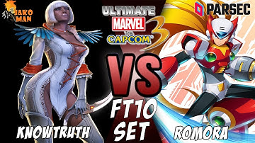 UMVC3 Parsec FT10 Set -  KnowTruth VS Romora