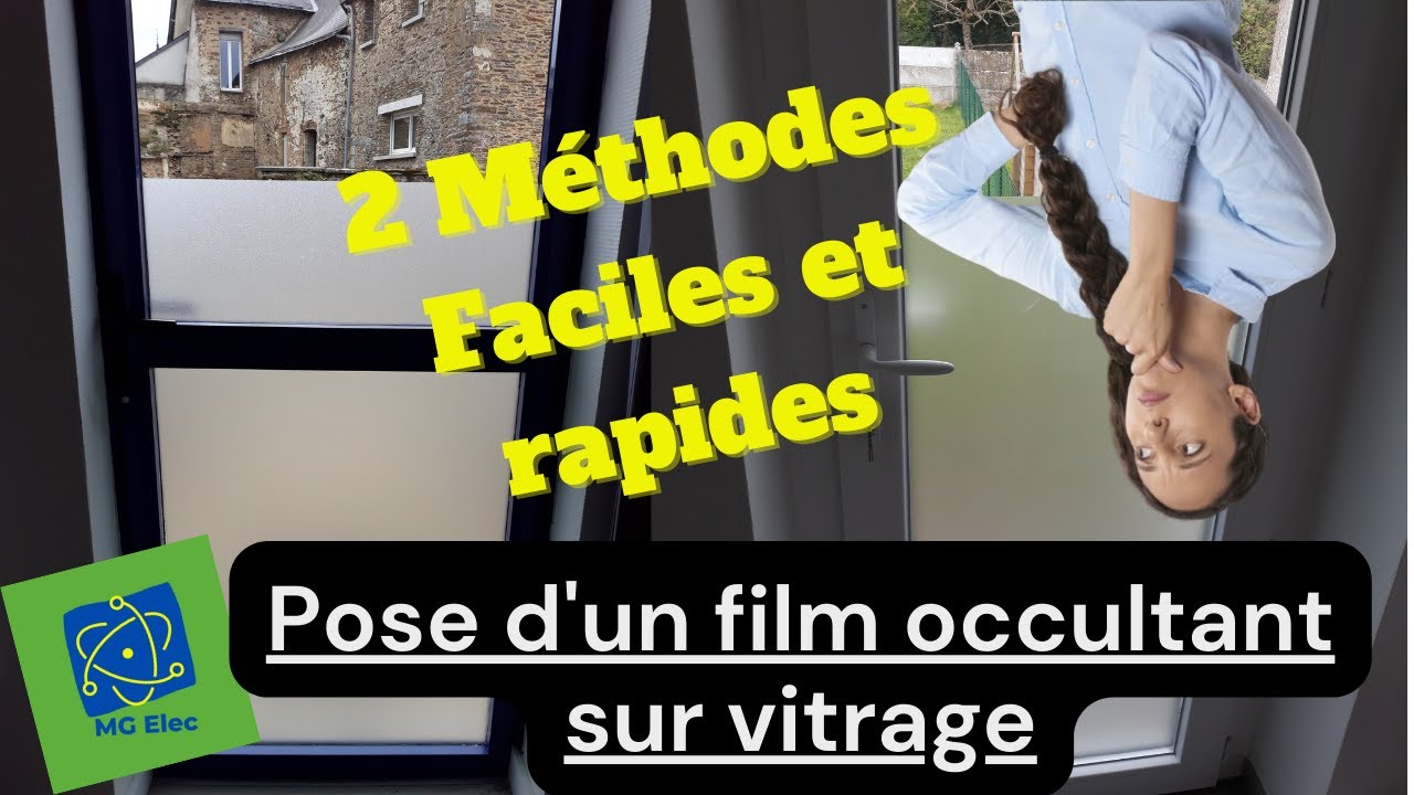 Comment poser un film sur une vitre facilement - Nordlinger Pro