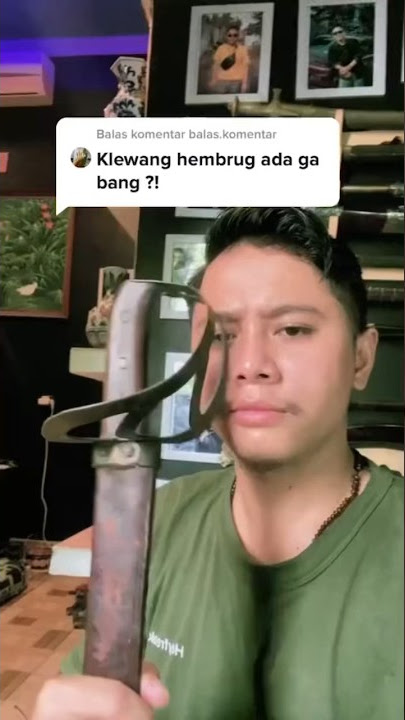 PEDANG KLEWANG HEMBRUG ‼️