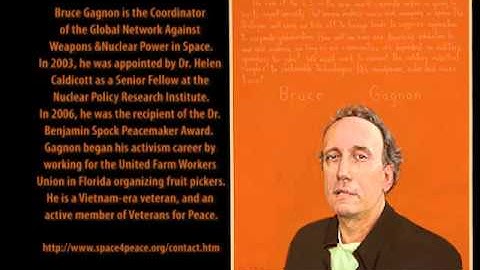 Bruce Gagnon: The Militarization of Space