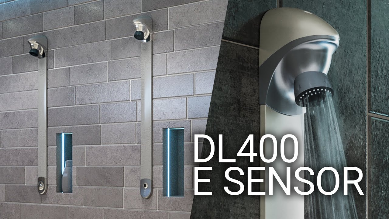 DL 400 E SENSOR – Electronic timed-flow shower panel - YouTube