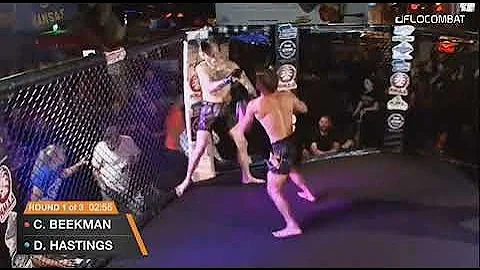 Carter Beekman's KO At Valor Fights 62