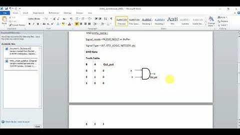 lecture2 | VHDL Entity Architecture basic syntax video 2