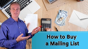 How to Buy a Mailing List