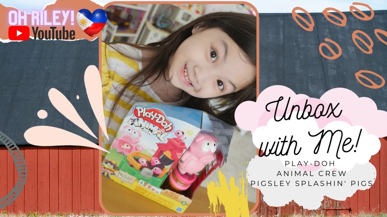 Unbox #35: Play Doh Animal Crew Pigsley Splashin' Pigs