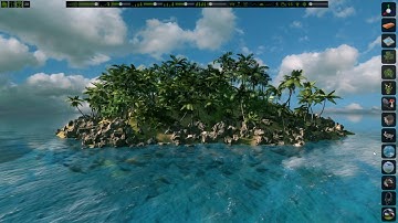 FlowScape Update with Ocean and Volumetric Fog