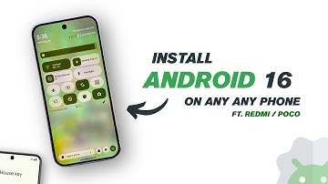 Install Android 16 on Any Phone without root | Install android 16 on Xiaomi phones