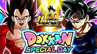 24 HOURS ONLY! 11TH ANNIVERSARY PART 2 DOKKAN SPECIAL DAY! Dragon Ball Z Dokkan Battle