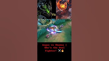 Argus vs Thamuz | Who’s the Real Fighter? ⚔️🔥