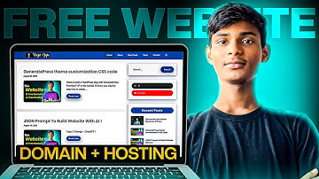 How to Create Free Wordpress Website with Free Domain and Hosting | Create Free Wordpress Blog Web |