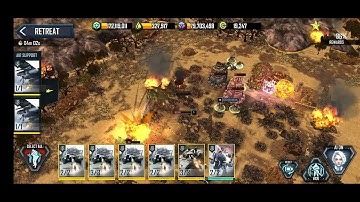 Rogue Assault War commander level 81 vs. 84 battle #warcommanders