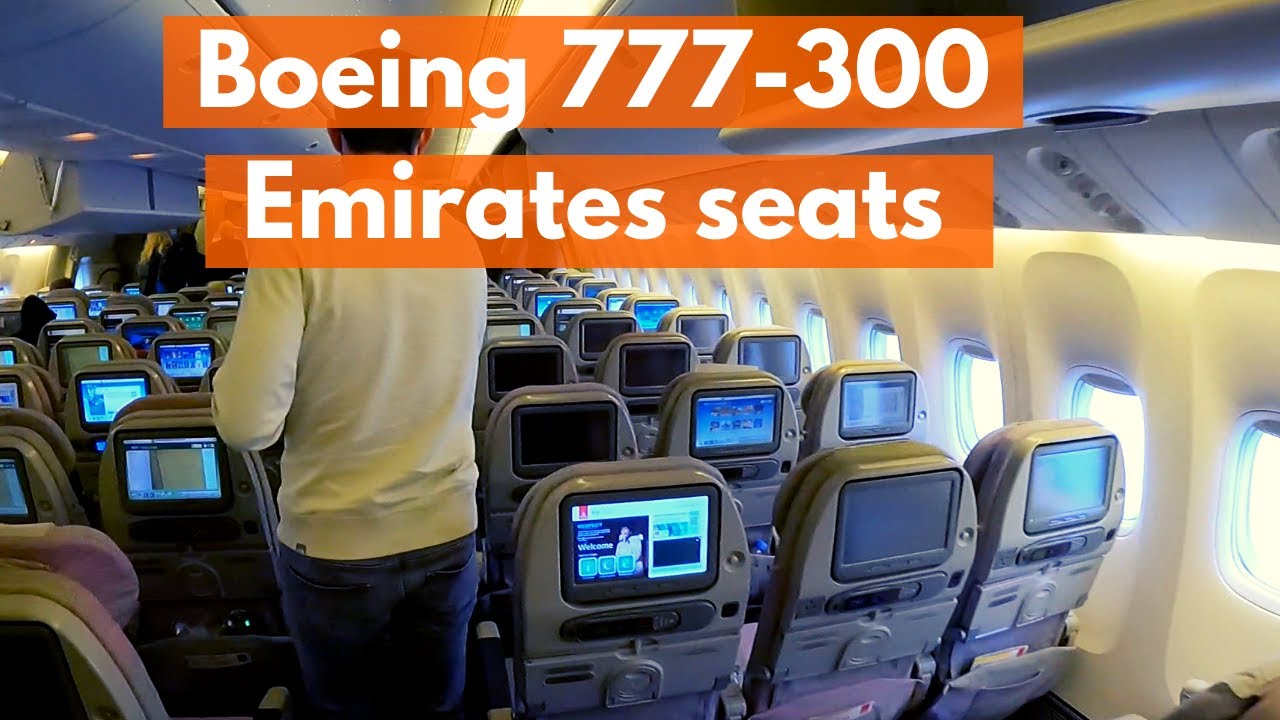 Boeing 777 300er Emirates Seat And Inside Video Emirates 777 300 