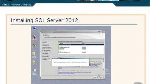 Implementing a Data Warehouse with SQL Server 13 Installing SQL Server 2012 Part 3   YouTube