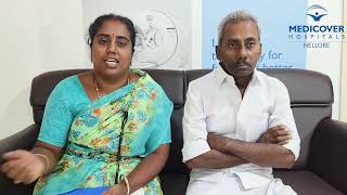 V. Srinivasulu Reddy Journey with Dr. P. Guru Sai Ratna Priya at Medicover Cancer Institute V. Srinivasulu Reddy Journey with Dr. P. Guru Sai Ratna Priya at Medicover Cancer Institute