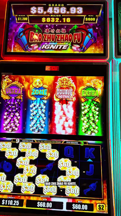 DOUBLE BONUS on a $2 denom #casino #slots #bonus #jackpot